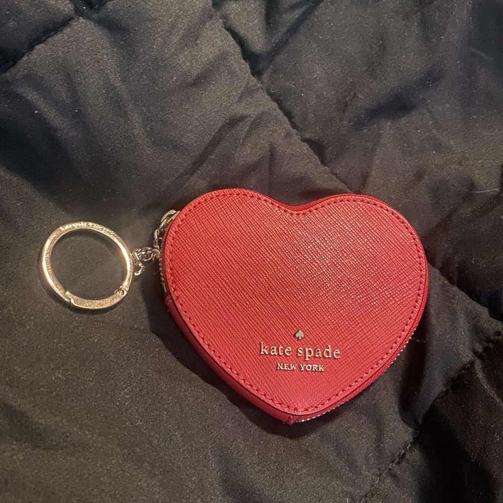 Kate spade heart coin purse
